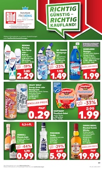 Vodka im aktuellen Kaufland Prospekt (Chemnitz) Vodka im Kaufland Prospekt "Aktuelle Angebote" mit 62 Seiten (Chemnitz)