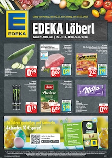 EDEKA Lohr Prospekt der aktuellen Woche, gültig von 02.03.2026 bis 07.03.2026 Aktueller EDEKA Lohr Prospekt "Wir lieben Lebensmittel!" mit 8 Seiten