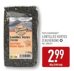 Lentilles Vertes d'Auvergne - Pays Gourmand dans le catalogue Aldi