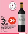 AOC Bordeaux Supérieur Rouge Cuvée Prestige - Chateau Labatut dans le catalogue E.Leclerc