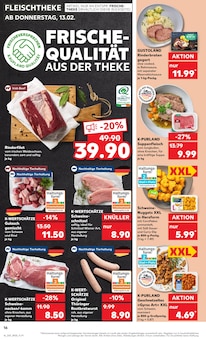 Suppenfleisch Angebot im aktuellen Kaufland Prospekt auf Seite 16