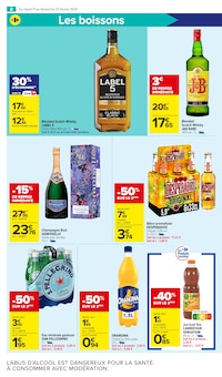 Promo Eau minérale gazeuse dans le catalogue Carrefour Market du moment à la page 12