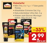 Klebehelfer Mini Trio von Pattex im aktuellen Netto Marken-Discount Prospekt für 2,99 €