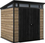 Aktuelles Kunststoff-Gartenhaus „Ashwood Pent 7x7“ Angebot bei Hornbach in Bochum ab 1.279,00 €