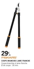 COUPE-BRANCHES LAME FRANCHE - FISKARS en promo à 29,90 € chez E.Leclerc COUPE-BRANCHES LAME FRANCHE - FISKARS dans le catalogue E.Leclerc