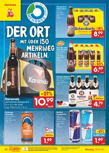 Red Bull im Netto Marken-Discount Prospekt "Aktuelle Angebote" mit 59 Seiten (Ingolstadt)