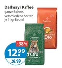 Kaffee ganze Bohne von Dallmayr im aktuellen V-Markt Prospekt für 12,99 €