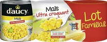 Conserve de champignons - D'aucy dans le catalogue Casino Supermarchés Maïs ultra croquant - D'aucy à 2,03 € en promo chez Casino Supermarchés