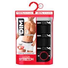 Boxers homme "coton stretch" - DIM en promo chez Carrefour Béziers à 12,49 €