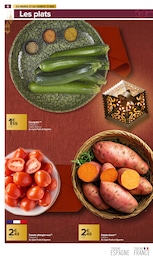 Prix et réduction Courgette dans le prospectus Carrefour Market en cours Offre Courgette dans le catalogue Carrefour Market du moment à la page 6