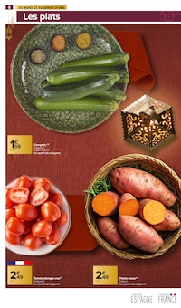 Promo Courgette dans le catalogue Carrefour Market du moment à la page 6
