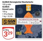 Norwegischer Räucherlachs im Angebot bei GLOBUS in Völklingen Norwegischer Räucherlachs Angebote von GLOBUS bei GLOBUS Völklingen für 3,29 €