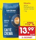 Kaffeebohnen Angebote von Eduscho bei Netto Marken-Discount Konstanz für 13,99 €
