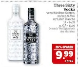 Vodka Angebote von Three Sixty bei Marktkauf Fürth für 9,99 €