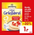 süße Gerichte im Angebot bei Netto Marken-Discount in Leverkusen süße Gerichte Angebote von Mondamin bei Netto Marken-Discount Leverkusen für 1,00 €