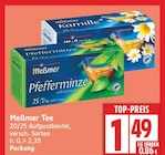 Pfefferminze von Meßmer für 1,49 € bei EDEKA im Angebot Pfefferminze von Meßmer im aktuellen EDEKA Prospekt