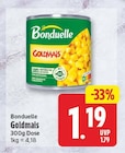 Goldmais von Bonduelle für 1,19 € bei EDEKA im Angebot Goldmais von Bonduelle im aktuellen EDEKA Prospekt