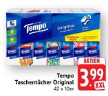 Aktuelle Taschentücher Angebote bei EDEKA in Darmstadt Aktuelles Tempo Taschentücher Original Angebot bei EDEKA in Darmstadt ab 3,99 €