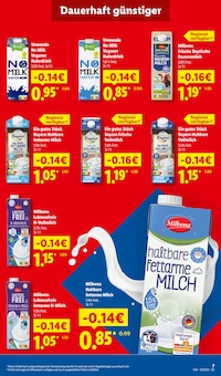 Milch im aktuellen Lidl Prospekt (Mönchengladbach) Milch im Lidl Prospekt "Der Preisführer macht Deutschland dauerhaft günstiger!" mit 18 Seiten (Mönchengladbach)