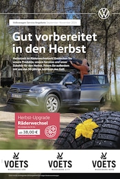 Volkswagen Prospekt für Magdeburg: "Mit frischen Reifen durch den Herbst", 1 Seite, 01.09.2024 - 30.11.2024