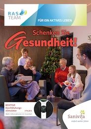 RAS Team GmbH Kundenzentrum Prospekt für Dissen: "Schenken Sie Gesundheit!", 6 Seiten, 13.11.2024 - 31.01.2025