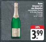 Aktuelles Jahrgangs Sekt Angebot bei EDEKA in Würzburg ab 3,99 €