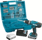 Coffret Perceuse Visseuse à Percussion 18 V 42 Nm + 74 Accessoires - MAKITA en promo chez Brico Cash Argenteuil à 139,90 €