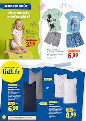 Promos Pyjama Bébé dans le catalogue "Préparez la rentrée !" de Lidl à la page 24 Promos Pyjama Bébé dans le catalogue "Préparez la rentrée !" de Lidl à la page 24