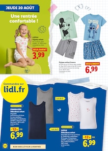 Promotion Jean dans le prospectus Lidl, valable du 13/08/2026 au 20/08/2026 Promo Jean dans le catalogue Lidl du moment à la page 24