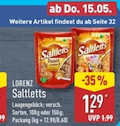 ALDI Nord Wardenburg - Saltletts Angebot im Prospekt Saltletts bei ALDI Nord im Wardenburg Prospekt für 1,29 €