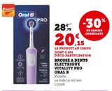 Brosse à dents électrique Vitality Pro - Oral B dans le catalogue Super U