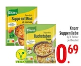 Suppenliebe Suppe mit Rind bei EDEKA im Prospekt "" für 0,69 €