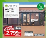 Wintergarten im Angebot bei Marktkauf in Kirchheim Wintergarten Angebote von Juskys bei Marktkauf Kirchheim für 2.799,00 €