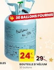 Bouteille d'hélium en promo chez Stokomani Bouteille d'hélium dans le catalogue Stokomani