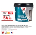 Sous-couche universelle blanc 10 L - V33 dans le catalogue LEROY MERLIN