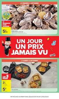Promotion Viennoiserie dans le prospectus Carrefour, valable du 08/09/2026 au 21/09/2026 Promo Viennoiserie dans le catalogue Carrefour du moment à la page 5
