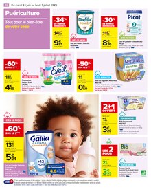 Promotion Persil dans le prospectus Carrefour, valable du 24/06/2025 au 07/07/2025 Promo Persil dans le catalogue Carrefour du moment à la page 42