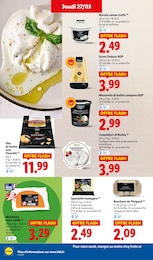 Offre Burrata dans le catalogue Lidl du moment à la page 18