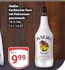 Karibischer Rum mit Kokosnussgeschmack im Angebot bei GLOBUS in Erfurt Karibischer Rum mit Kokosnussgeschmack Angebote von Malibu bei GLOBUS Erfurt für 9,99 €