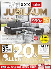 Aktueller XXXLutz Möbelhäuser Jülich Prospekt "JUBILÄUM" mit 36 Seiten