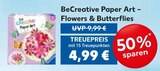 Paper Art – Flowers & Butterflies von BeCreative im aktuellen EDEKA Prospekt für 4,99 €