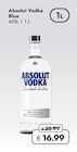 Aktuelles Vodka Blue Angebot bei Travel FREE in Chemnitz ab 16,99 €