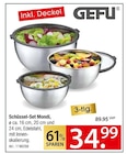 Schüssel-Set Mondi Angebote von GEFU bei Zurbrüggen Bremen für 34,99 €