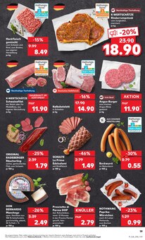 Rindfleisch im Kaufland Prospekt "Aktuelle Angebote" mit 48 Seiten (Erfurt)