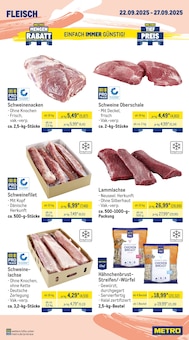 Lamm im aktuellen METRO Prospekt (Ulm) Lamm im METRO Prospekt "Wochenangebote Gastro + Gewinnspiel + MonatsMenĂĽ" mit 42 Seiten (Ulm)