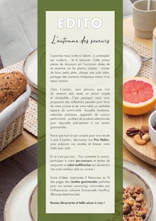Prospectus E.Leclerc à Coutras, "LE MAG' maison", 28 pages de promos valables du 02/09/2025 au 29/11/2025