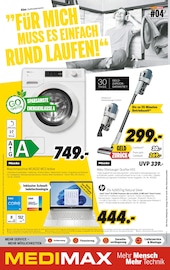 Aktueller MEDIMAX Elektromarkt Prospekt in Leuna und Umgebung, "FÜR MICH MUSS ES EINFACH RUND LAUFEN!" mit 11 Seiten, 17.01.2025 - 24.01.2025