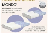 Nackenkissen ca. 32x8,5x65 cm im Angebot bei Opti-Wohnwelt in Cuxhaven Nackenkissen ca. 32x8,5x65 cm Angebote von MONDO bei Opti-Wohnwelt Cuxhaven für 89,00 €