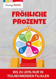 Ernstings family Prospekt für Berlin: "FRÖHLICHE PROZENTE", 1 Seite, 03.06.2024 - 08.06.2024