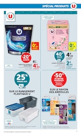 Promos Lessive dans le catalogue "LES PRODUITS U À PRIX BAS" de Super U Lessive en promo dans le catalogue Super U à la page 7